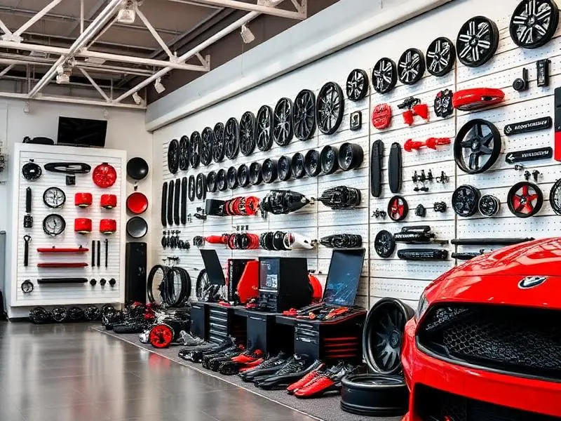 Detailní záběr na profesionální nářadí pro pneuservis